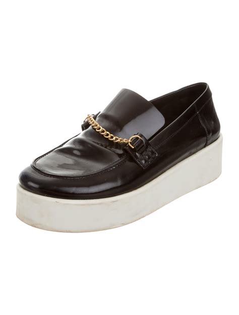 celine leather slip on sneakers|celine platform sneakers.